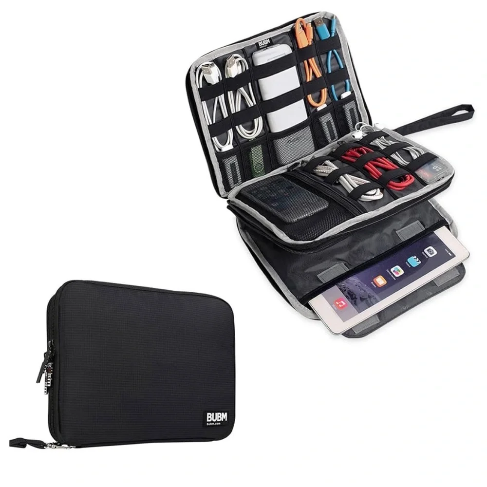 BUMB Black Electronics Organizer Case